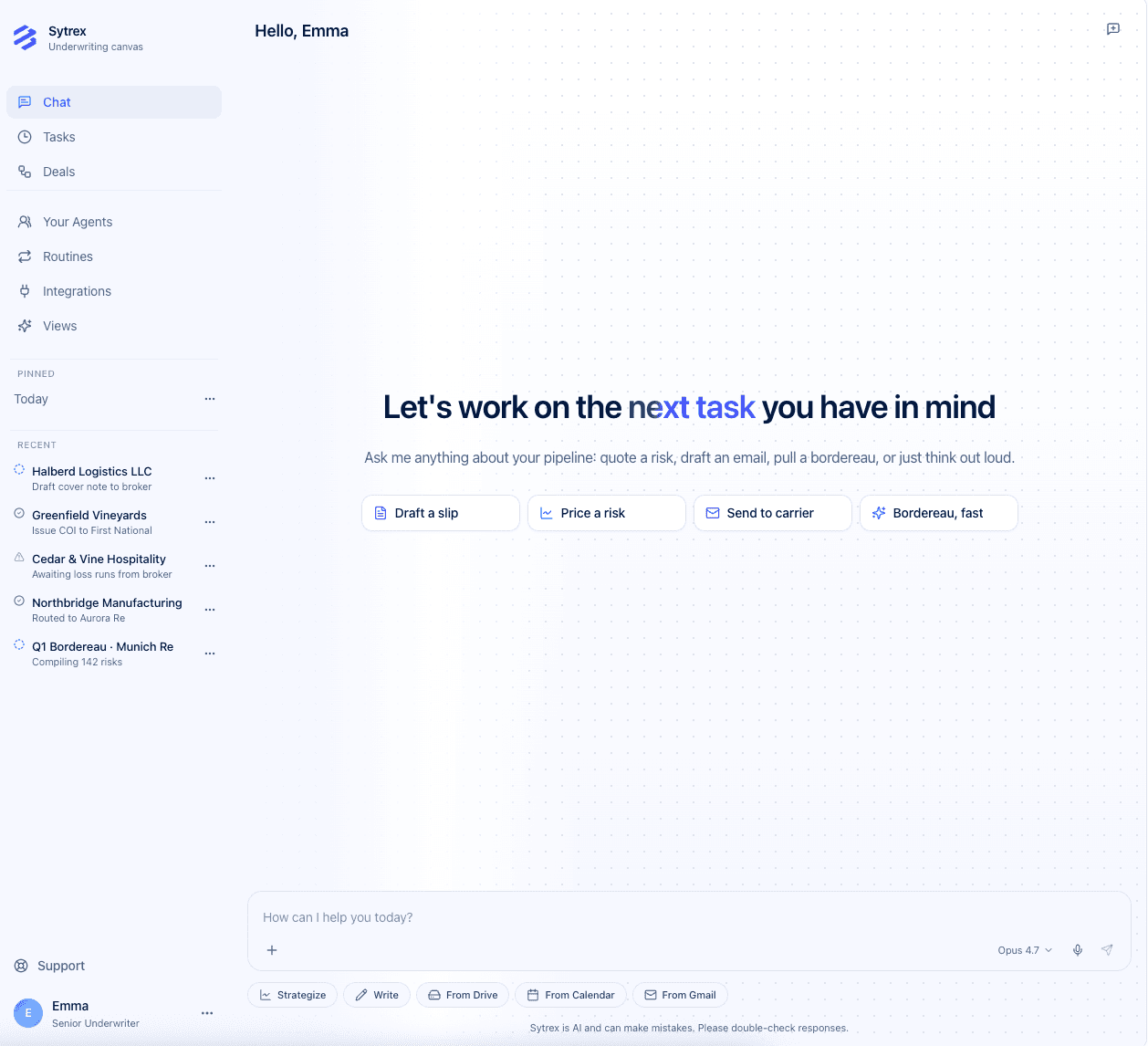 Your day, sorted by what's next.